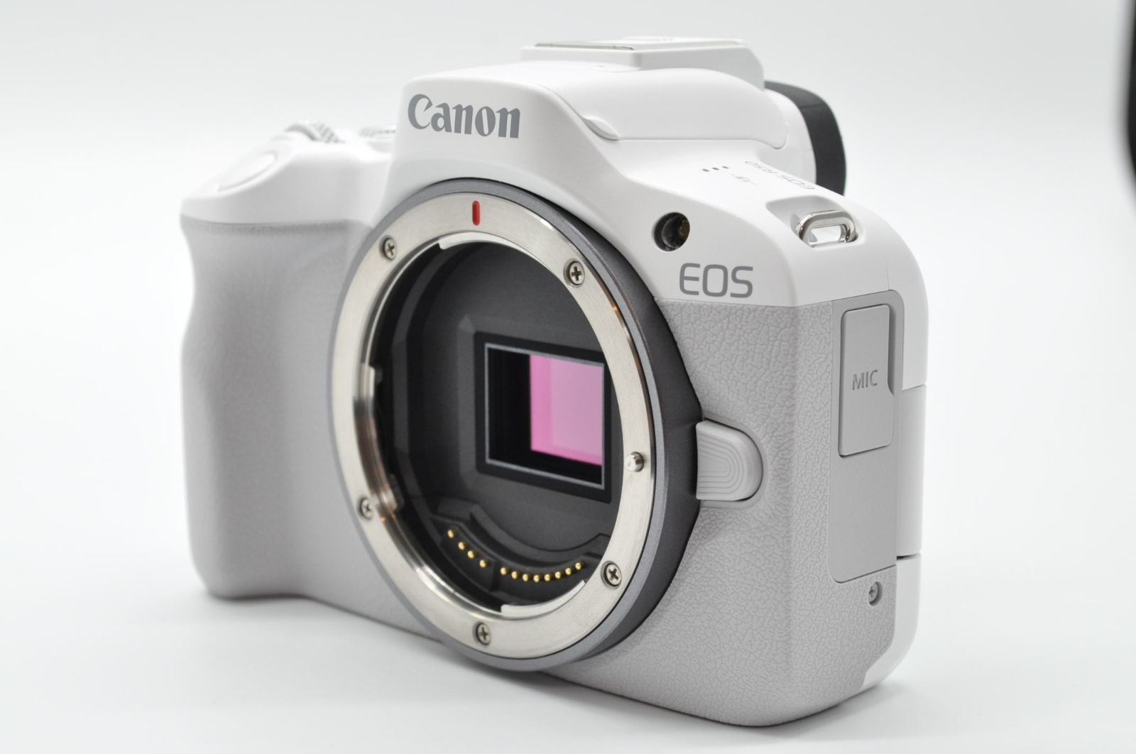 極上美品！！＞ キヤノン Canon EOS R50 ボディ ホワイト ※※ショット数 