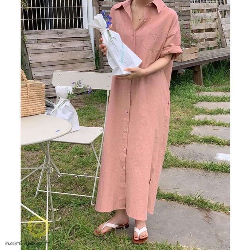 ワンピース レディースワンピース シャツワンピース リラックスマキシ丈シャツワンピース 大人 おしゃれ 秋 冬 お洒落 カジュアル かわいい mDpK976 WWW_MERCADOAVALIA_COM_BR