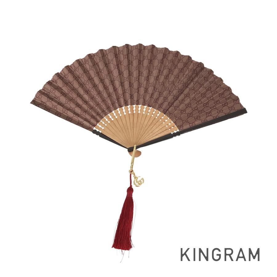 グッチ GUCCI 623211 シルク 扇子 sh