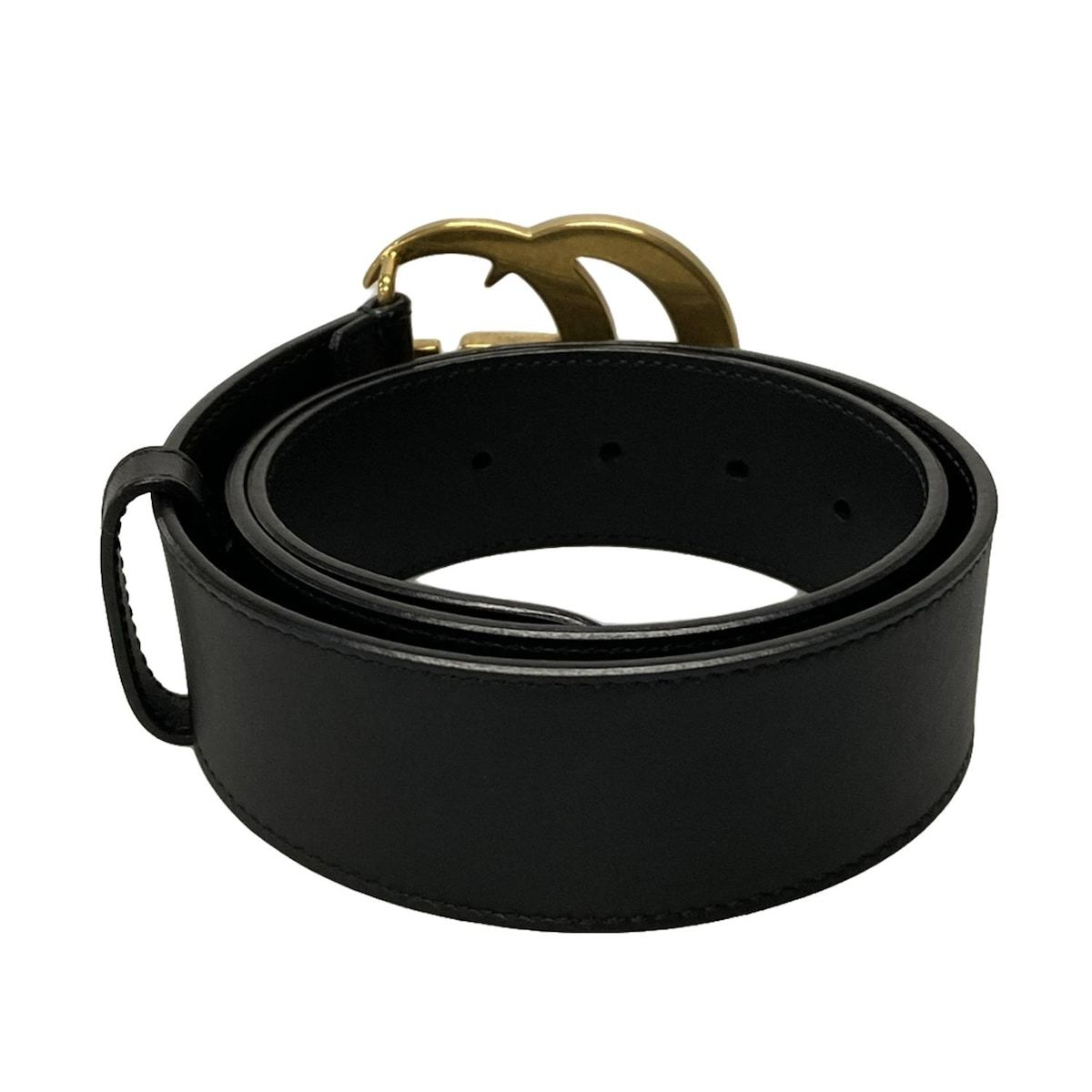 GUCCI - グッチ ベルト ec-22944 ベージュ GG マーモント 400593