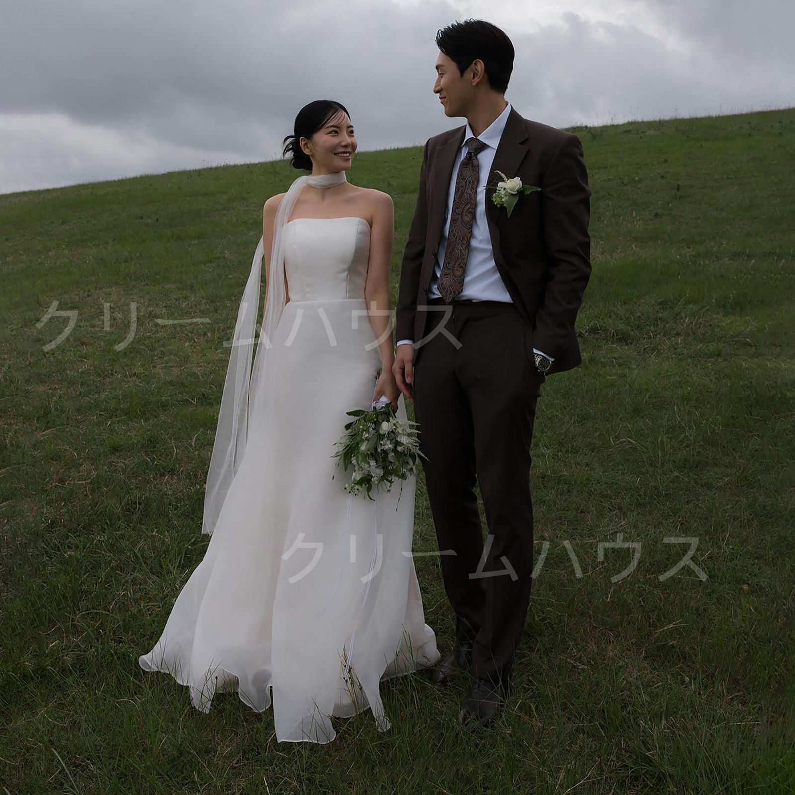 新品未使用ウェディングドレス ガーデンウェディング 前撮り