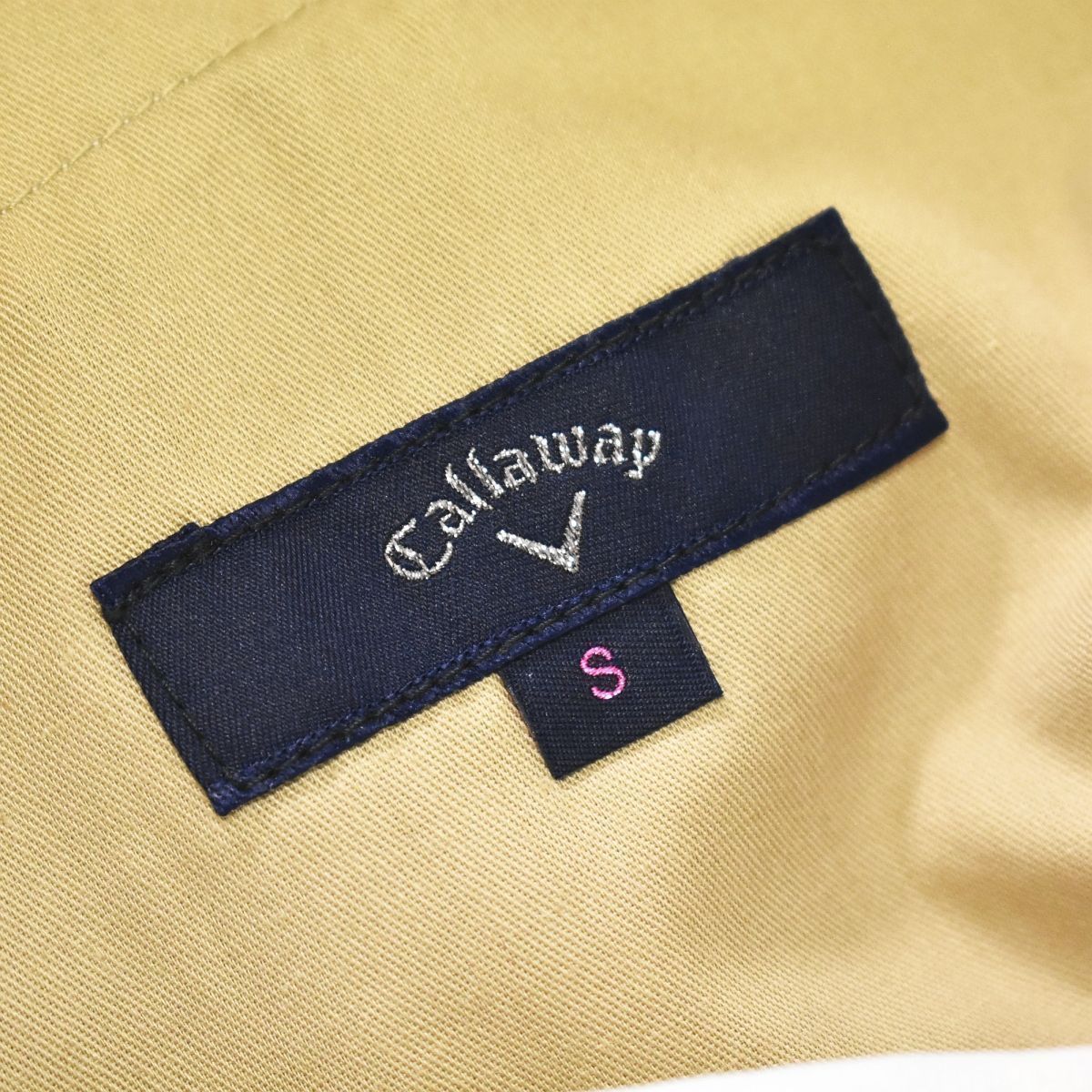 キャロウェイ Callaway ゴルフ ショートパンツ S 総柄 ホワイト