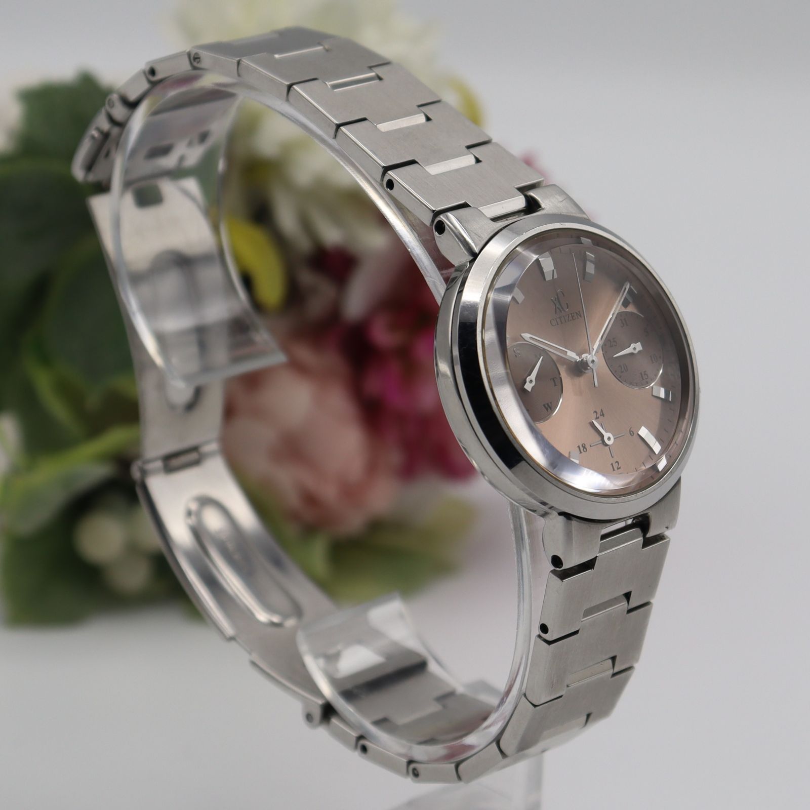 シチズン CITIZEN xC クロスシー 6329-H07821 ピンク系ダイヤル