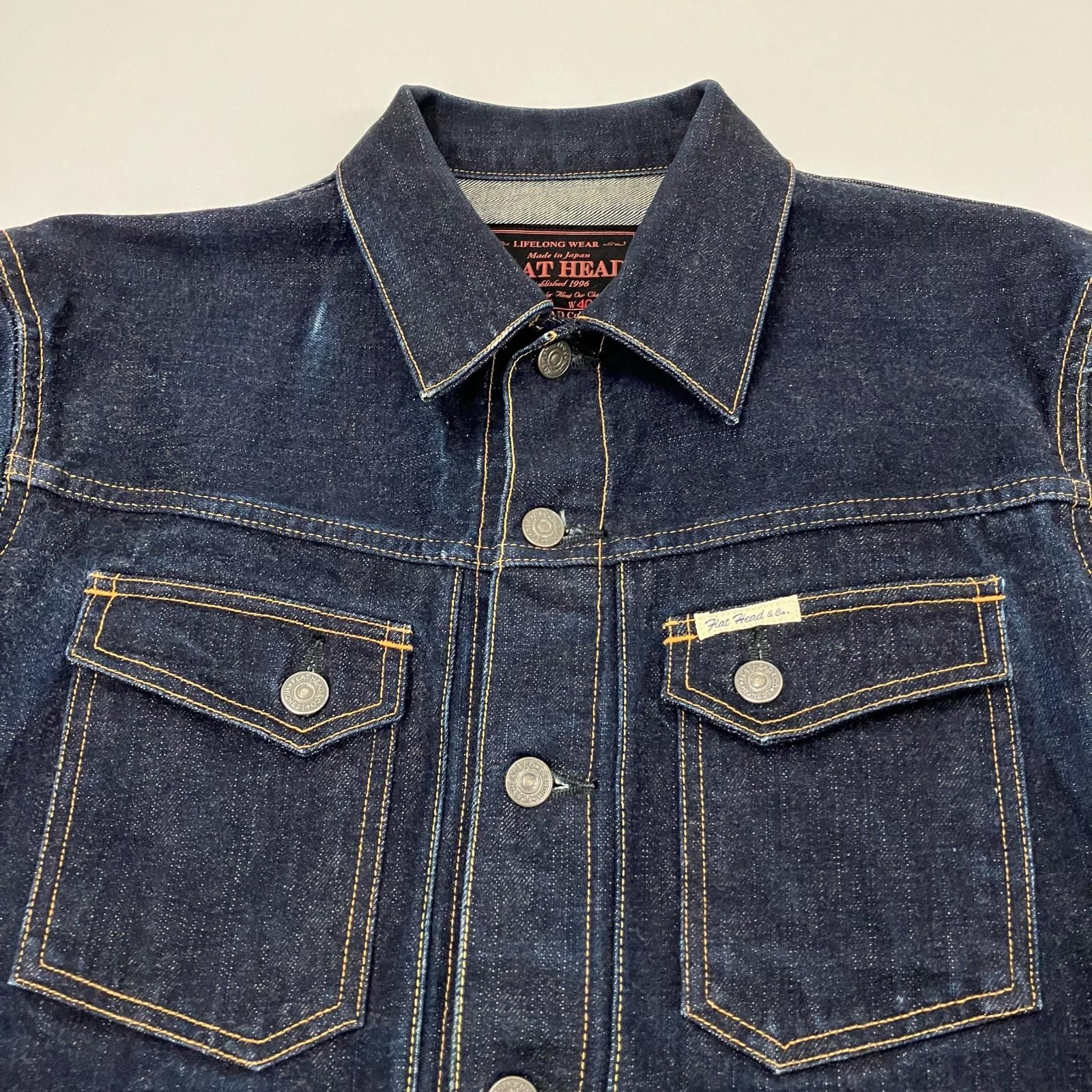 イオン広店】 中古 THE FLAT HEAD | ザフラットヘッド デニム Gジャン 