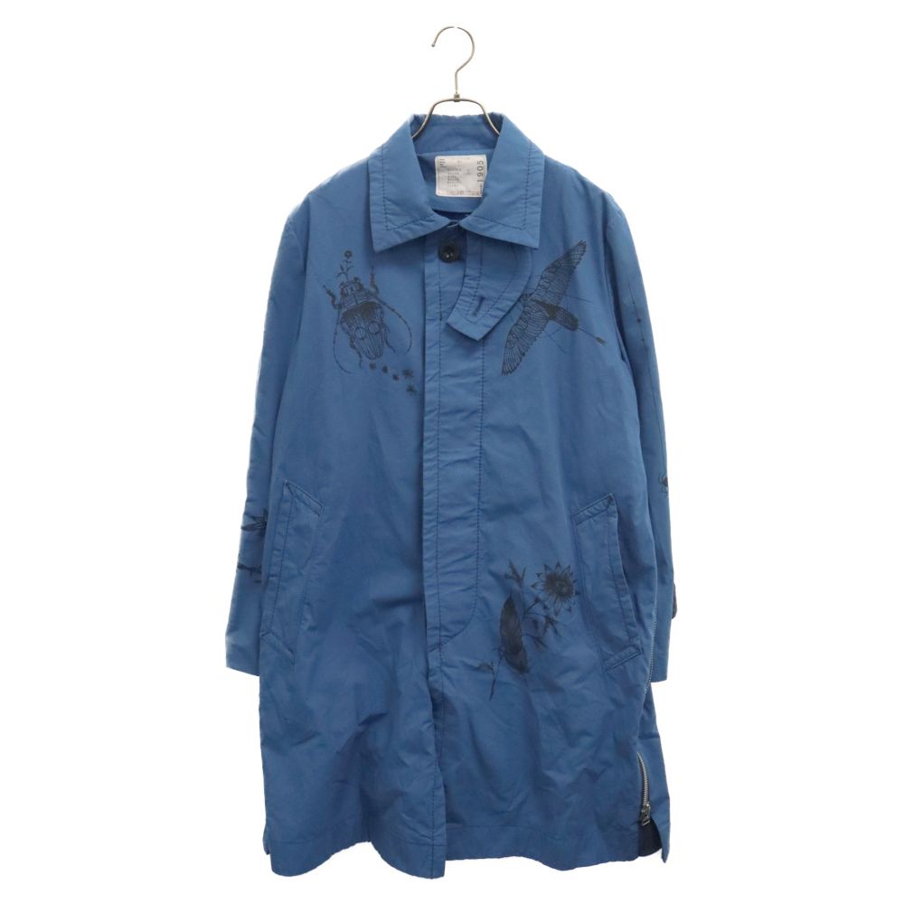 Sacai (サカイ) 19SS×Dr.Woo ジップステンカラーコート 19‐01905M