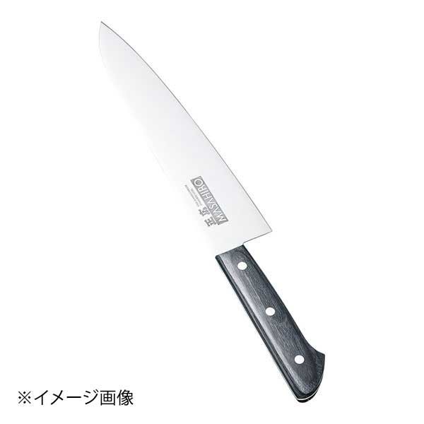 新品】正広 正広作 MV-L鋼 牛刀(両刃) 14112 24cm 【公式通販】