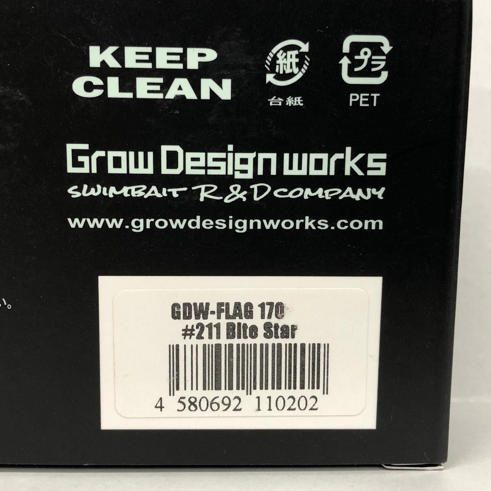 【加古川店】 中古 Grow Design works | グローデザインワークス ルアー フラッグ170 キングスメルト 【88】 FLAG170 #210 King Smelt – Grow Design works
