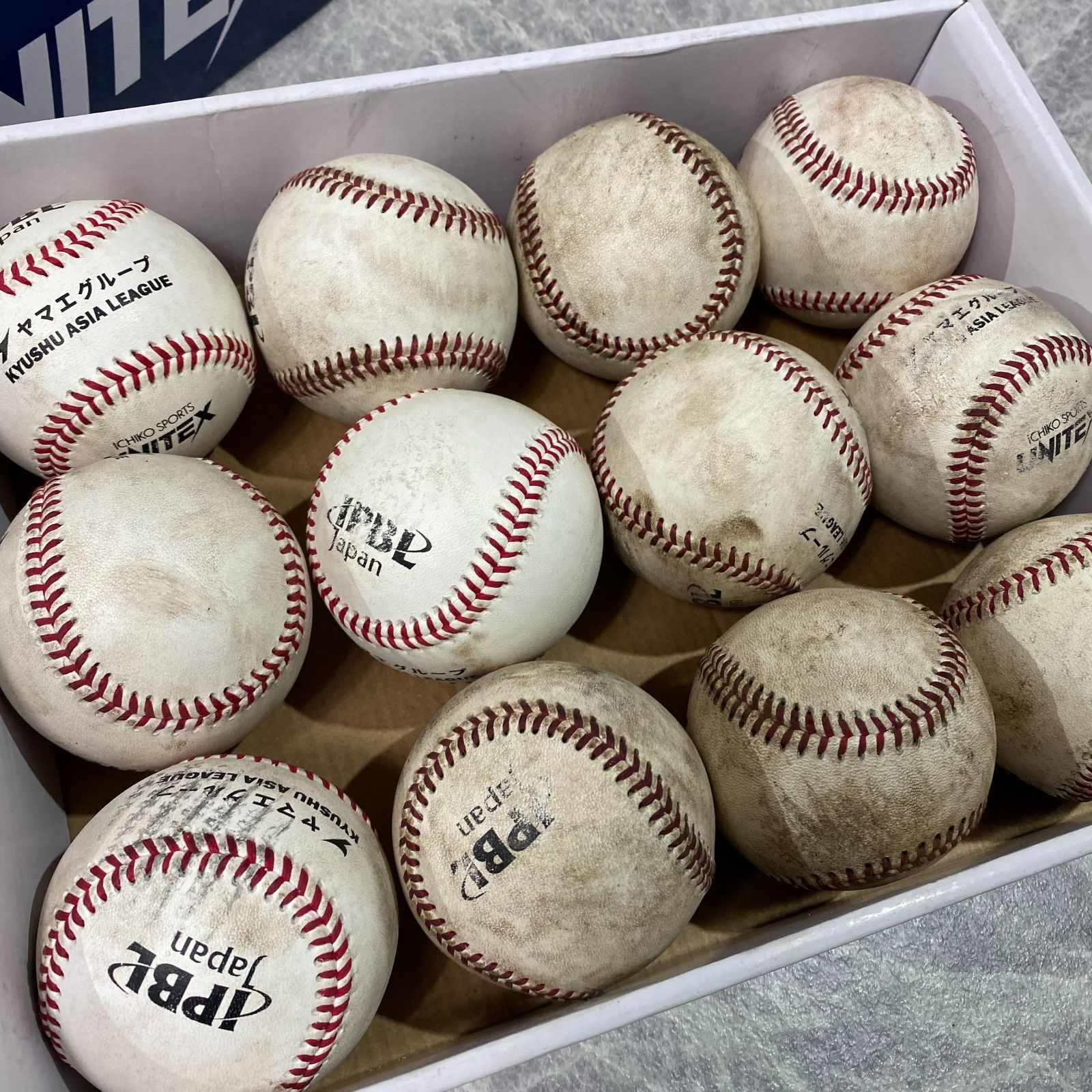 NPB 公式球6球セット実使用球①②