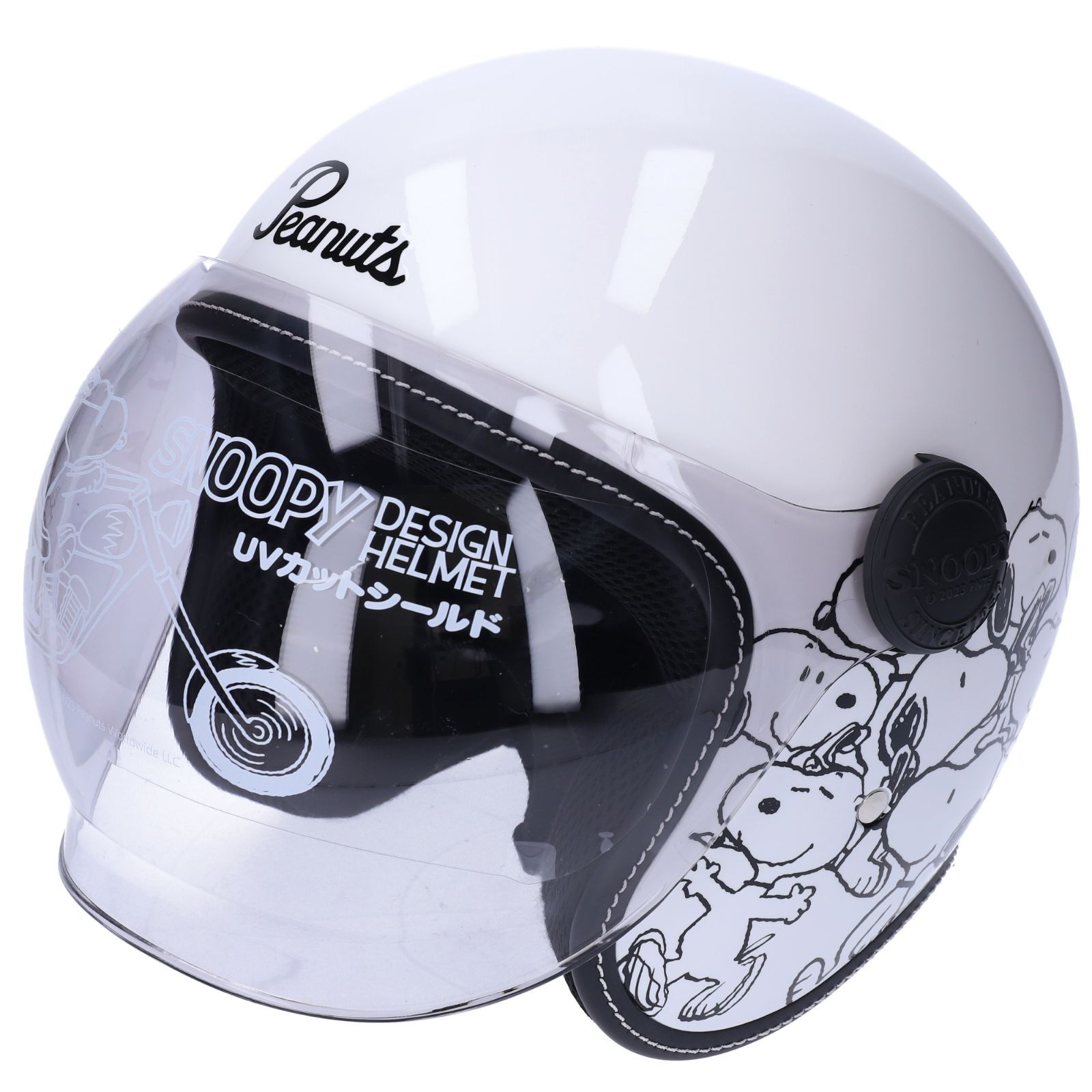 スヌーピー デザインヘルメット UVカット スヌーピー SNOOPY デザインヘルメット カーニバル [3カラー