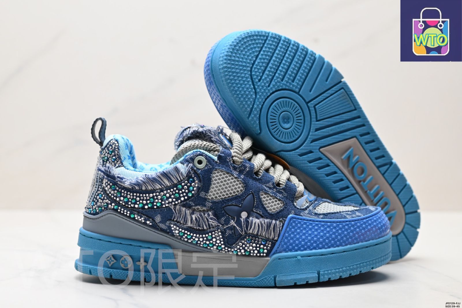 LV（ルイヴィトン）Louis Vuitton Trainer Sneaker Low レジャー