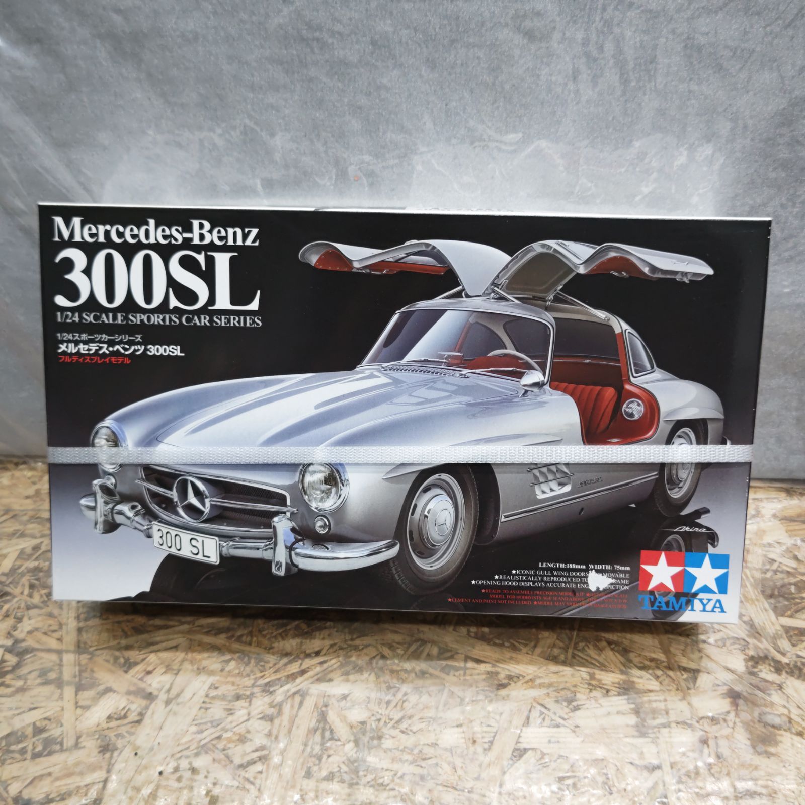 h1409　タミヤ 1/24 スポーツカーシリーズ No.338 メルセデス ベンツ 300 SL プラモデル 24338
