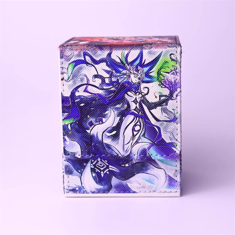遊戯王 合皮製 デッキケース カードケース 白き森のアステーリャ