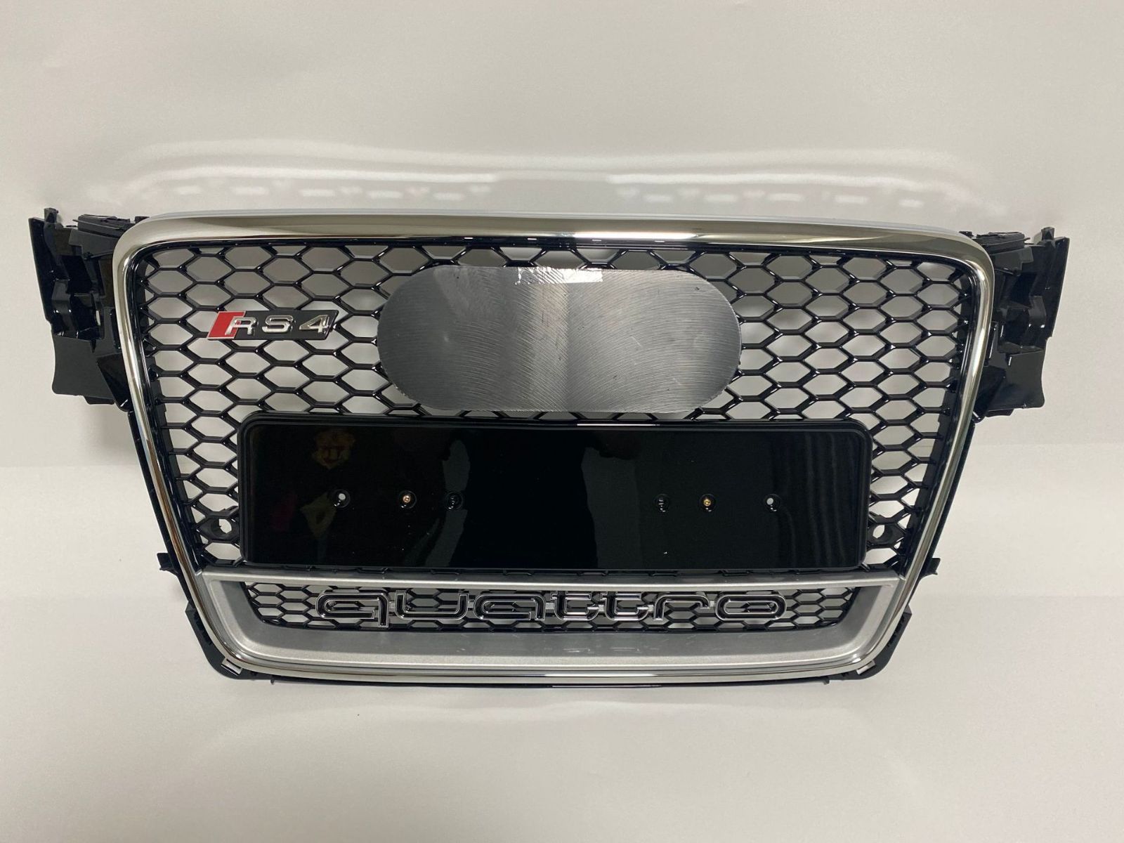 A4 B8 フロント標準バンパーフォグランプグリルグリルカバーメッシュ