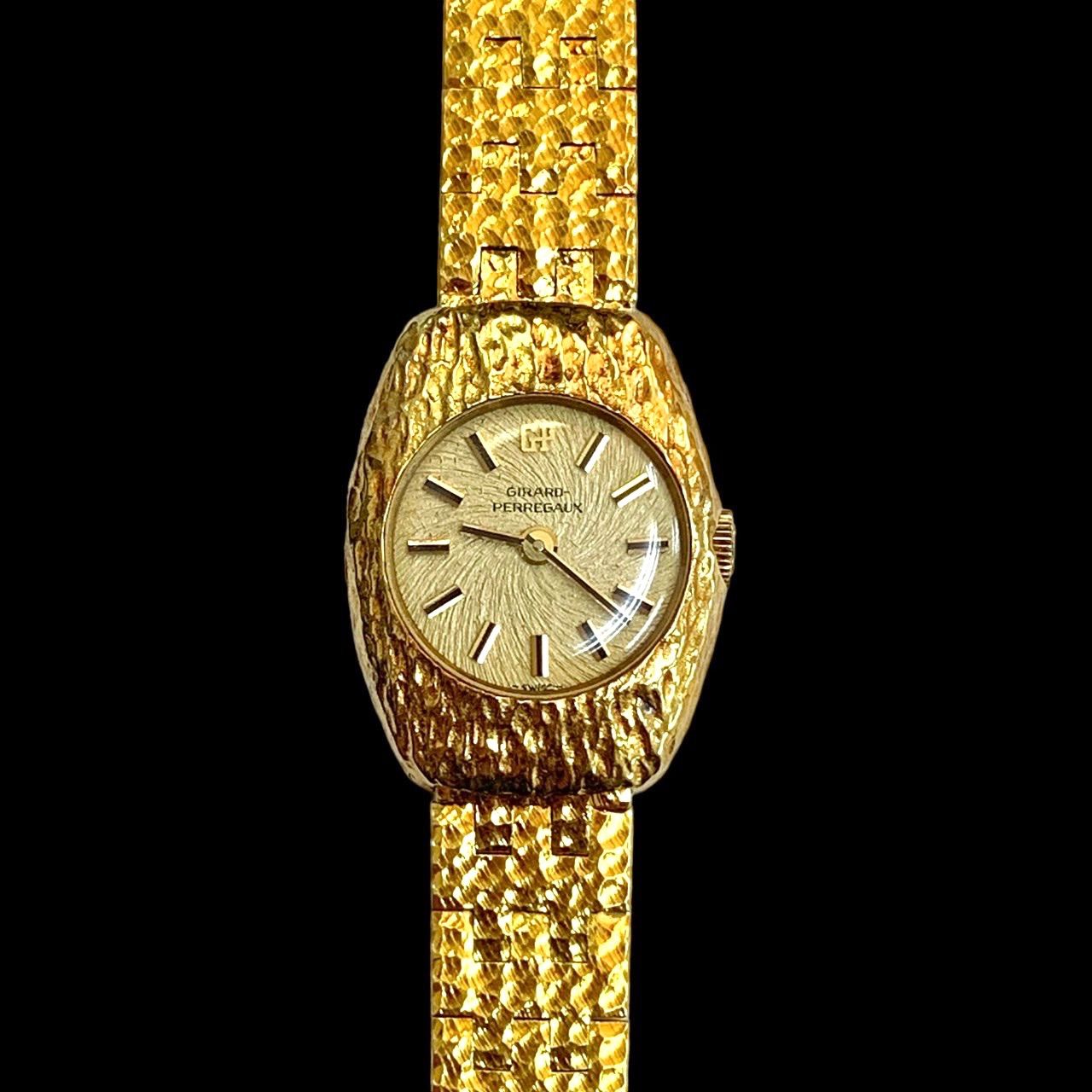 超希少品掘出物⭐️GP girard-Perregaux】 ジラール・ペルゴ腕時計 