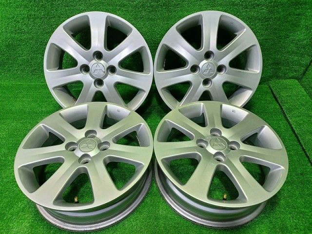 三菱 MITSUBISHI 純正 三菱純正 HA1W アイ 15ｲﾝﾁ 4J 15ｲﾝﾁ 5J 4穴 4本 100 35