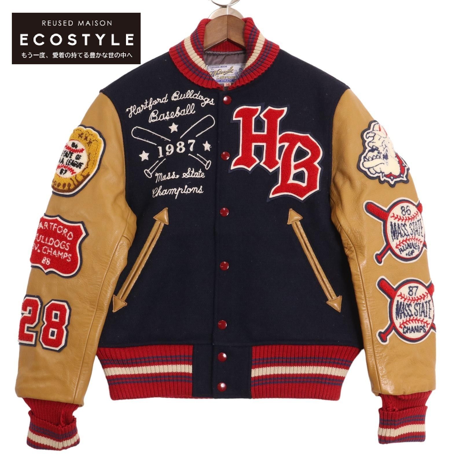 CHAMPS ファッション Whitesville ホワイツビル スタジャン 36