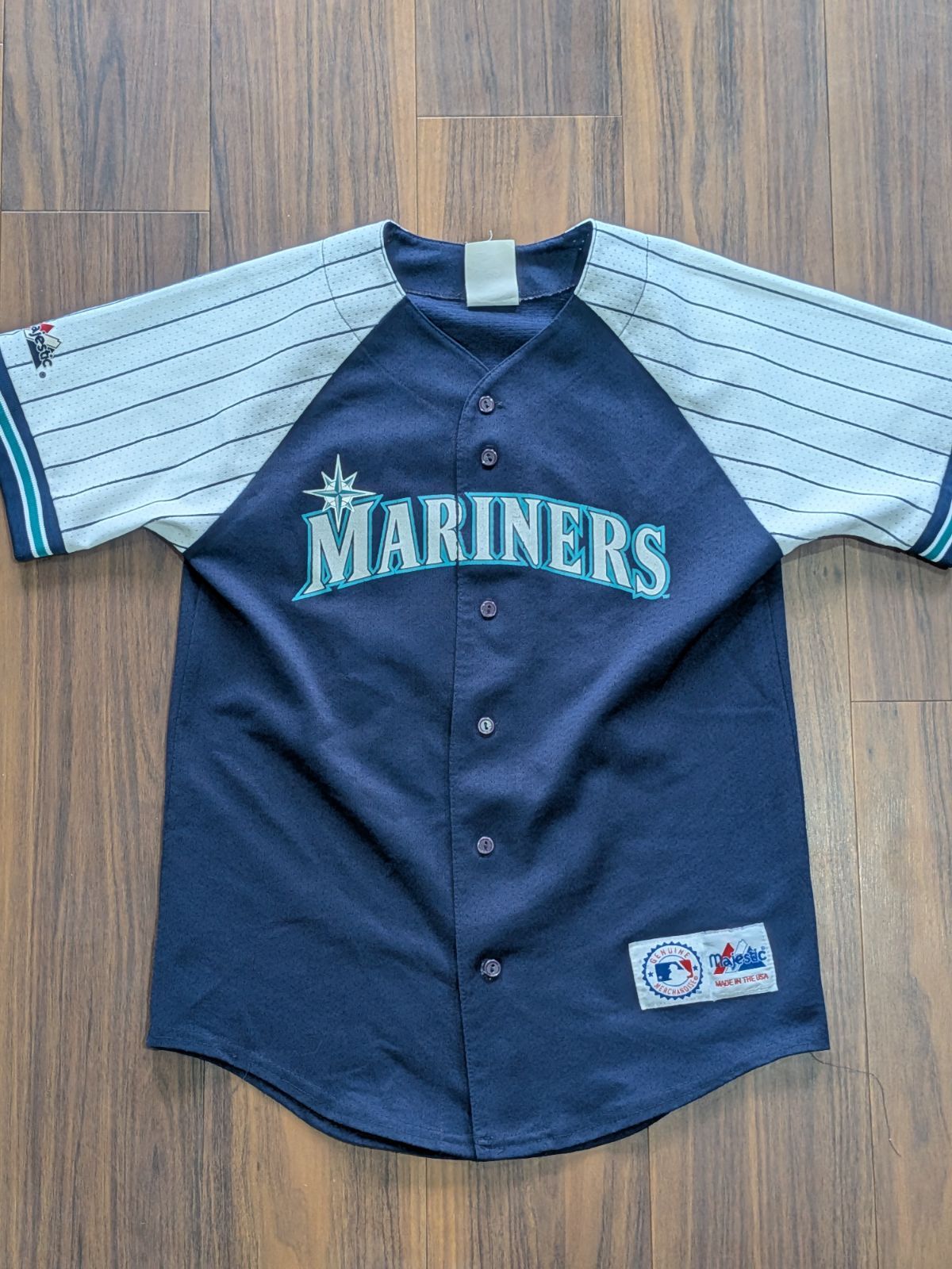 90s USA製 majestic MLB シアトルマリナーズ ケン・グリフィーjr