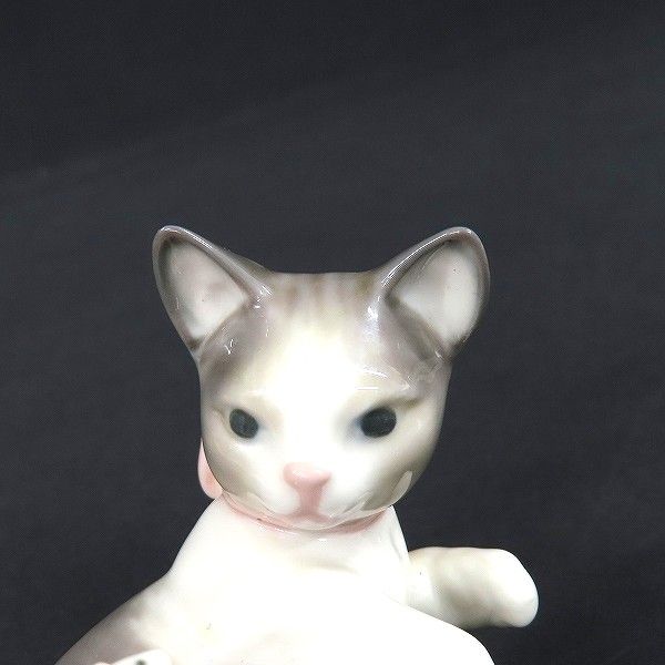 anv リヤドロ LLADRO 陶芸・フィギュリン 驚いた仔猫ちゃん 置物