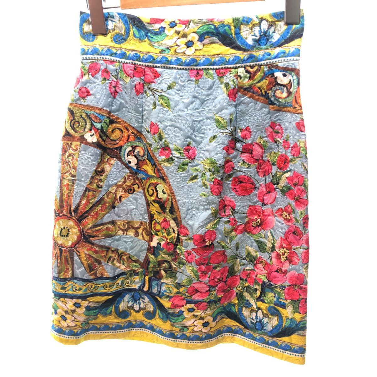 D&G 花柄刺繍 タイトスカート 26/40 GU 花柄刺繍タイトスカート - メルカリ