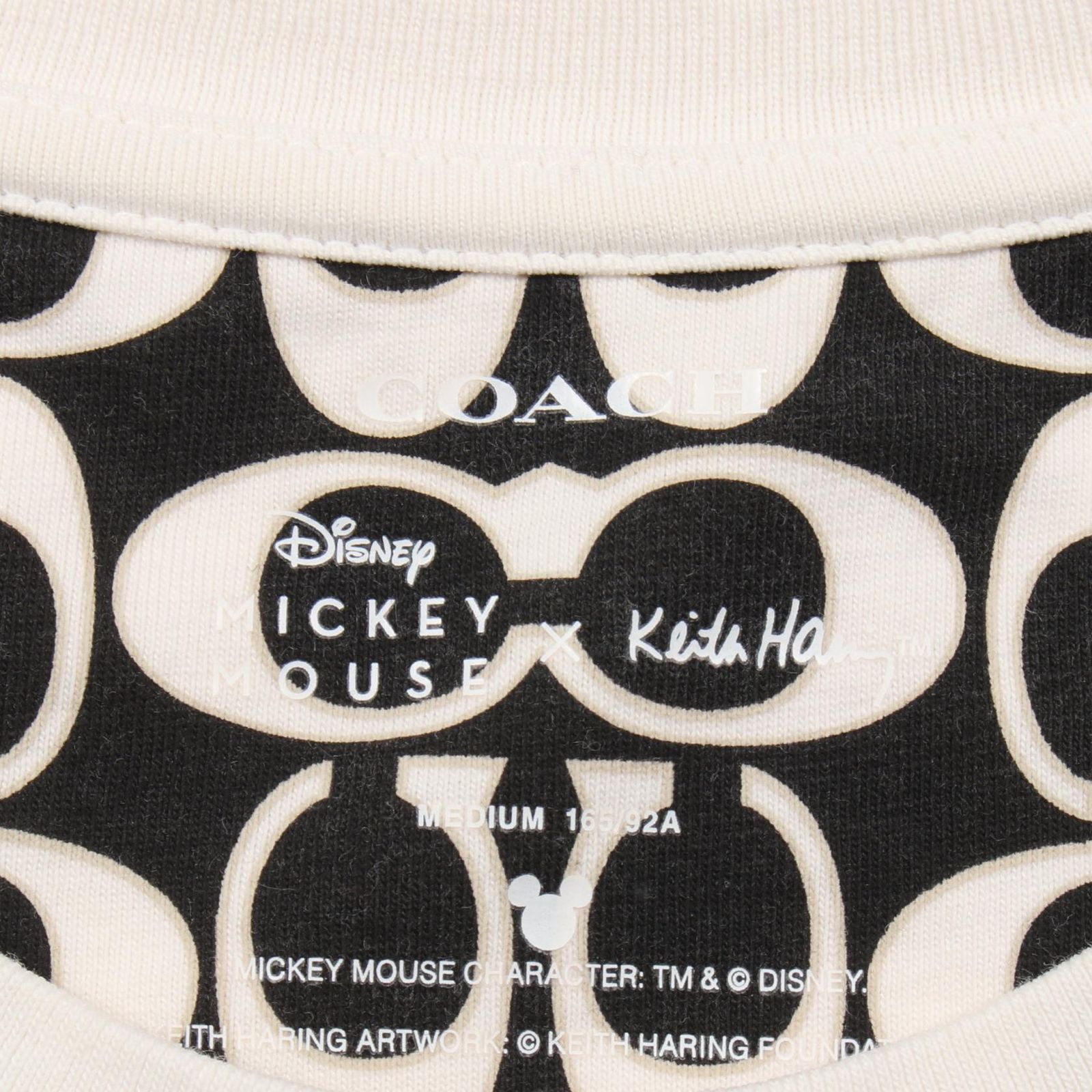 コーチ COACH カットソー COACH × Dinney MICKEY MOUSE × Keith Haring