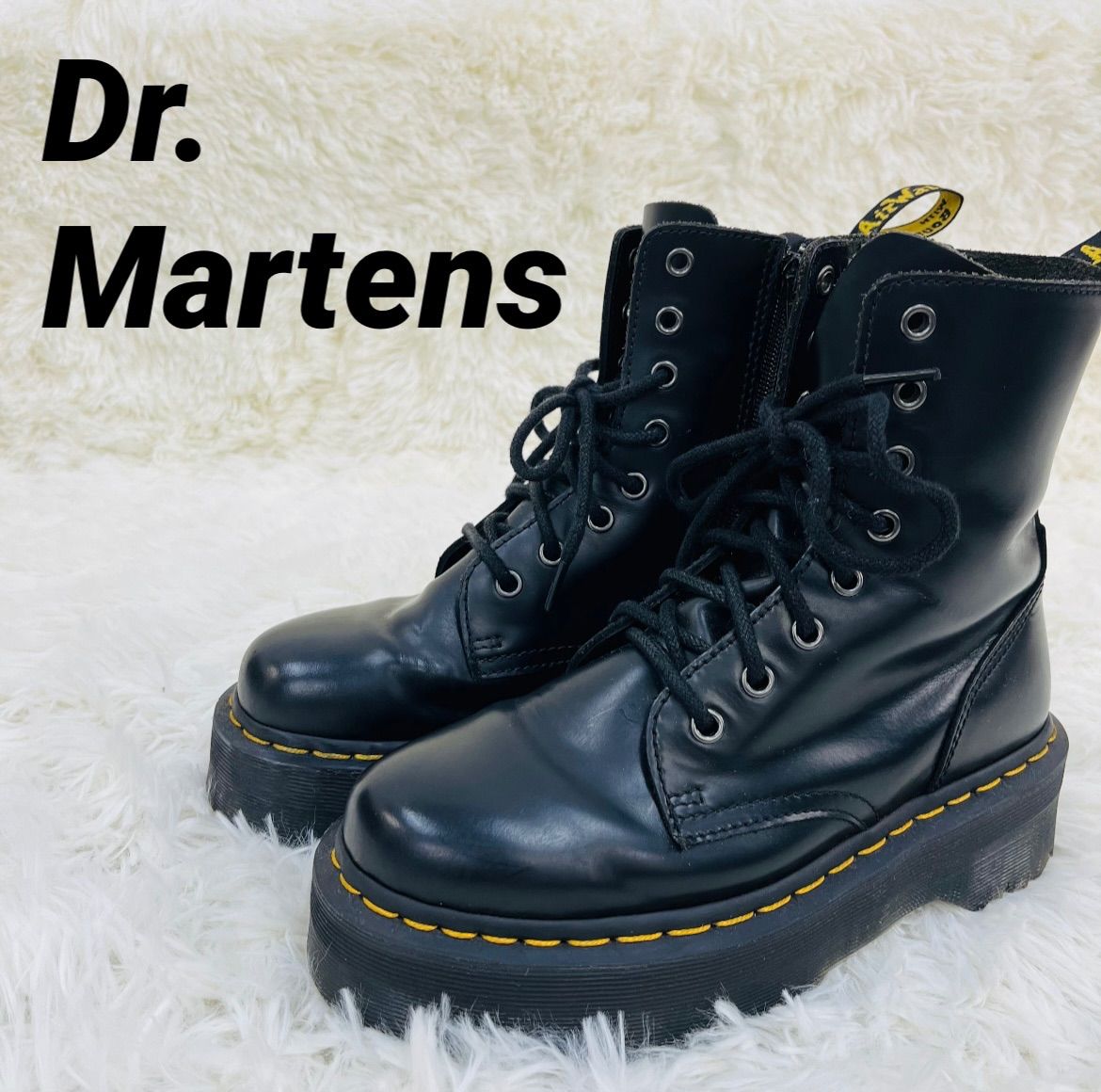 Dr.Martens ドクターマーチン 8ホールブーツ サイドジップ 15265001 SIZE UK5