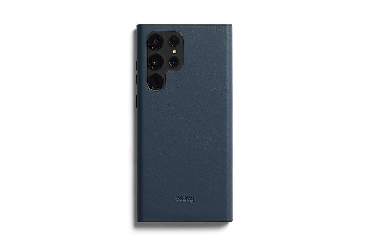 【数量限定】Case for S22 Leather Ultra Samsung用レザーフォンケース Bellroy - Basalt