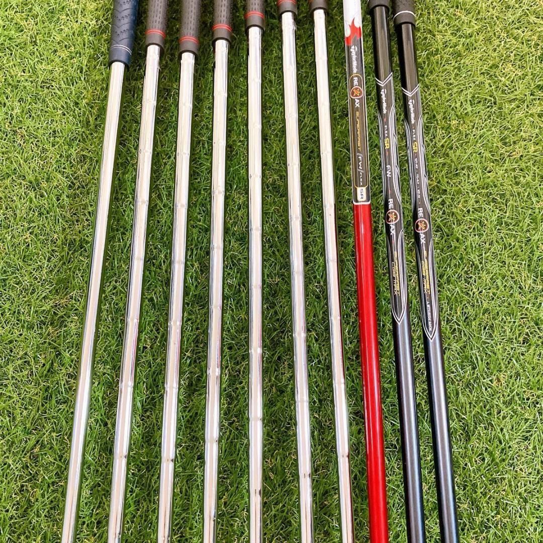 レフティ テーラーメイド メンズゴルフセット 10本 初心者 コースデビュー 左 レフティ テーラーメイド メンズゴルフセット 10本 初心者