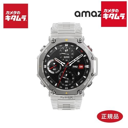 AMAZFIT スマートウォッチ T-Rex3 ヘイズグレー SP170069-C221