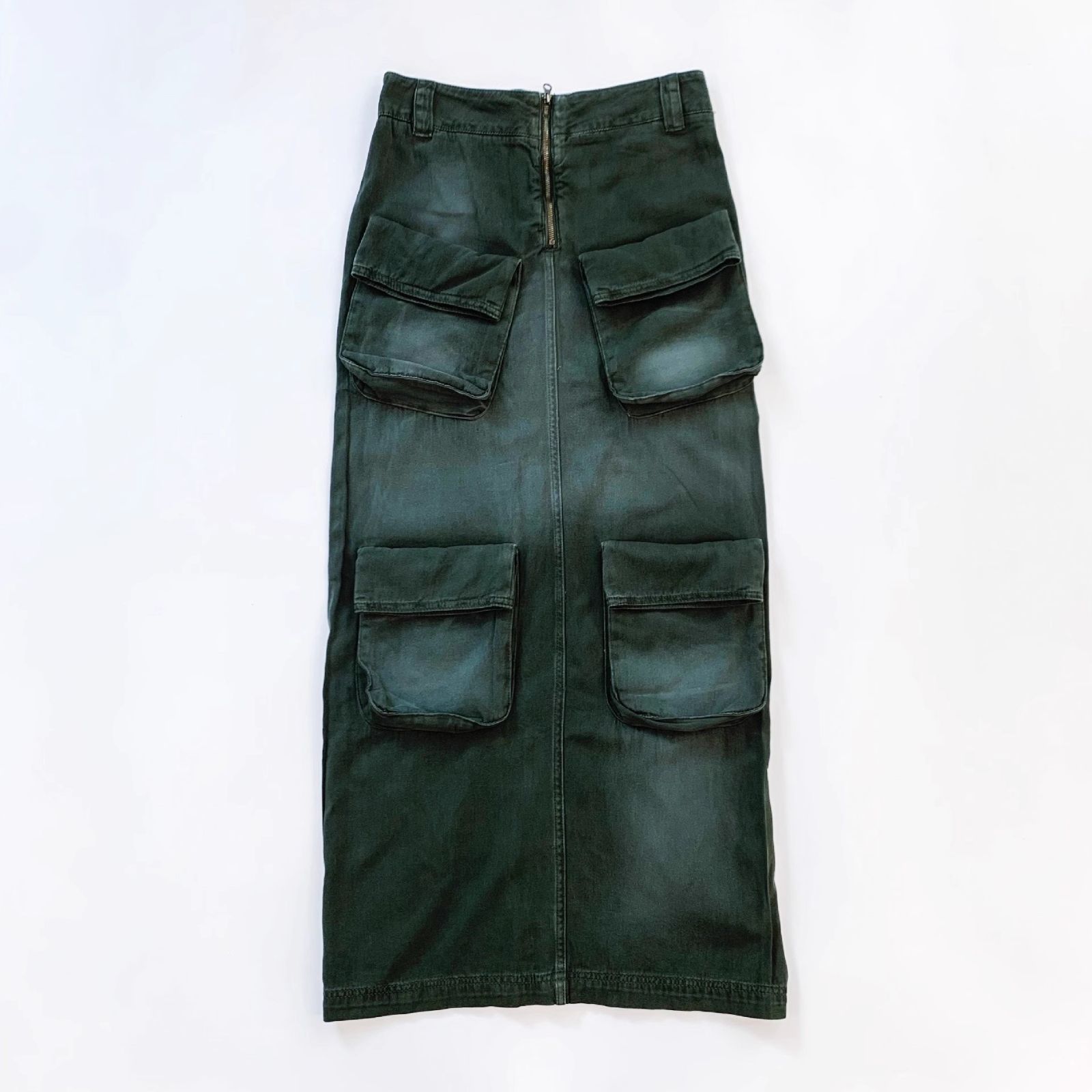 韓国人気OPEN YY 24SS カーゴポケットマキシスカート 0332 - メルカリ 