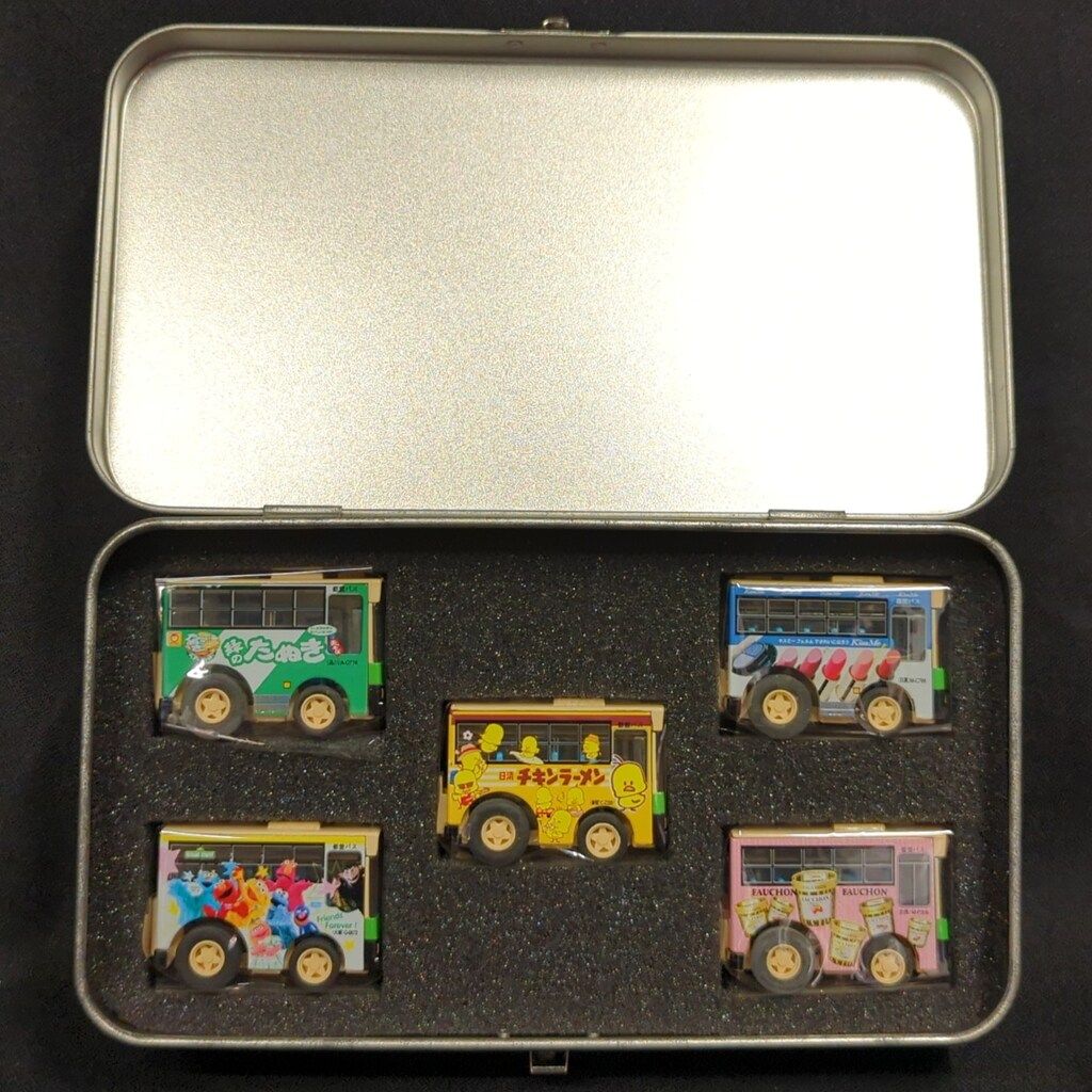 タカラ チョロQ/缶ケース 東京都交通局承認 TOKYO WRAPPING BUS
