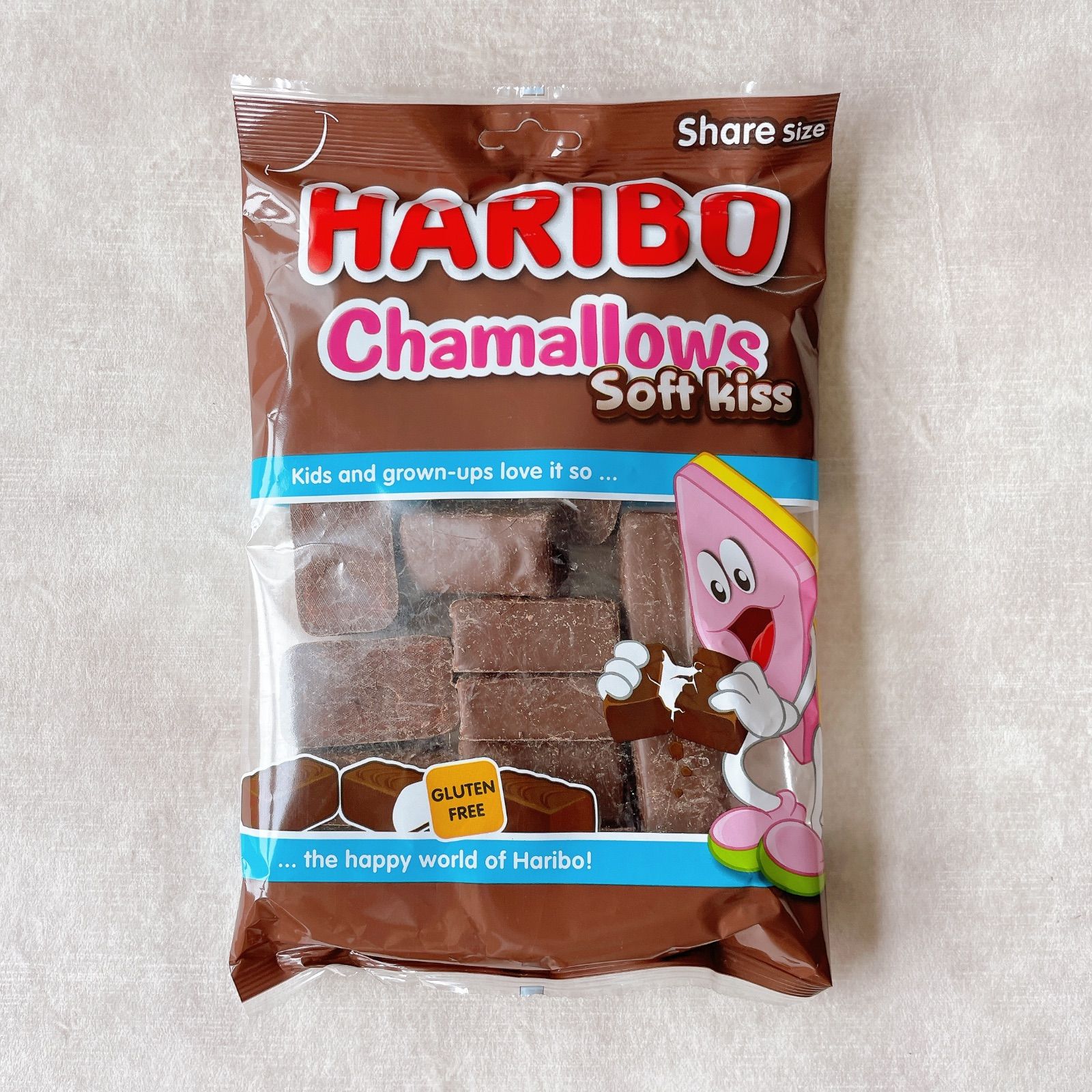 HARIBOchamallows soft kiss 200g - 菓子