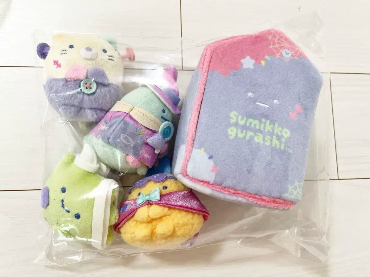 すみっコぐらし ハロウィン 注文のみ とかげ 猫 パインナッツ アジフライ セット