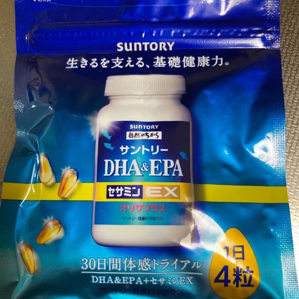 最適 サントリー自然のちから DHA＆EPA+セサミンE 高価 買取店舗:746円 健康用品