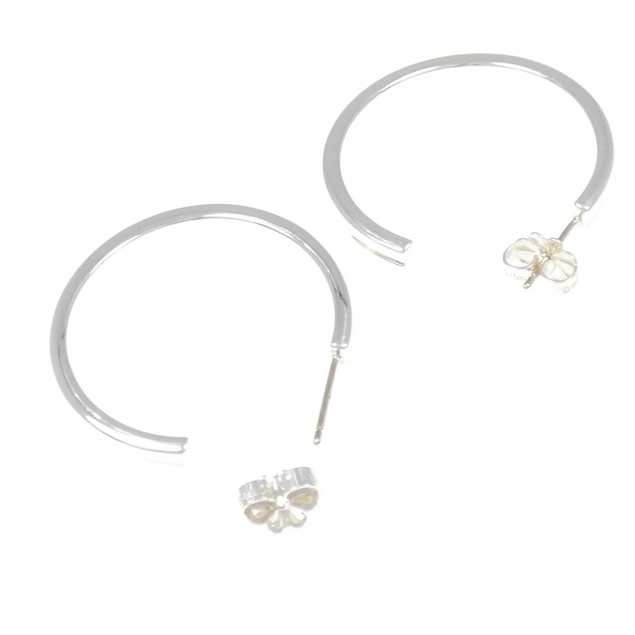 ティファニー 1837ナロー フープ ミディアム ピアス ティファニー