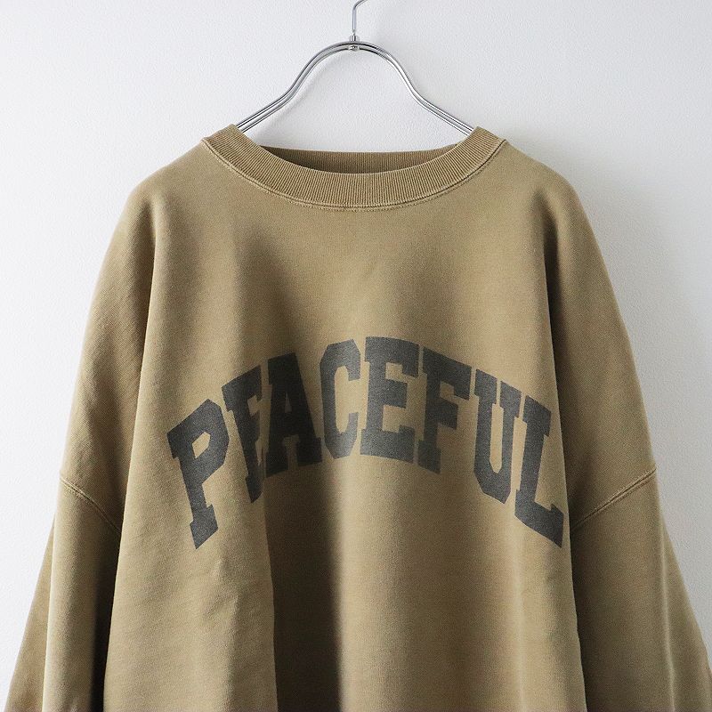 2020AW Deuxieme Classe ドゥーズィエムクラス PEACEFUL ロゴスエット