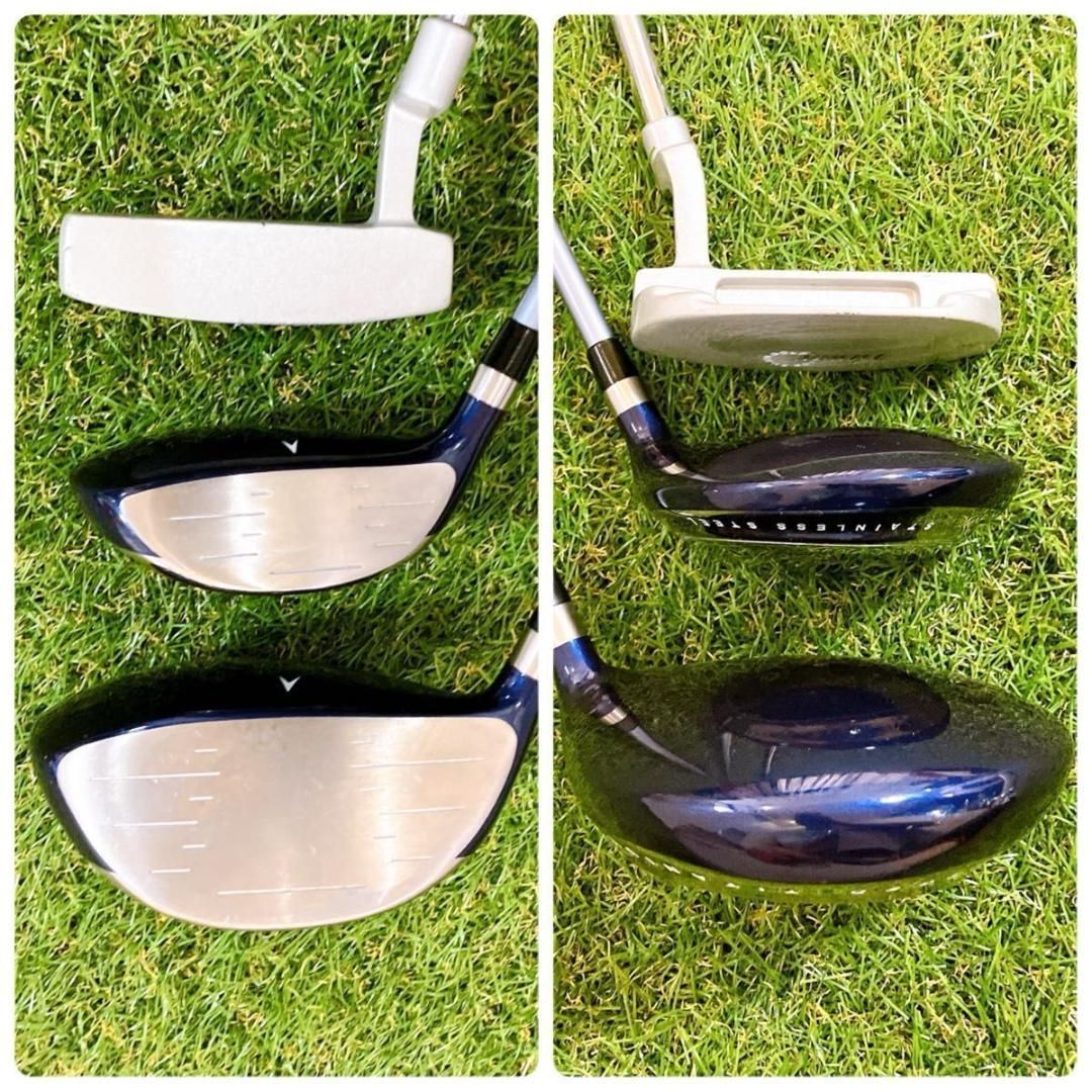 キャロウェイ ミズノ レディースゴルフ10本セット カーボン L 右利き用