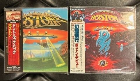 BOSTON/ボストン 紙ジャケット2枚セット 廃盤】ボストン 「紙ジャケットCD 2タイトルセット」 - メルカリ