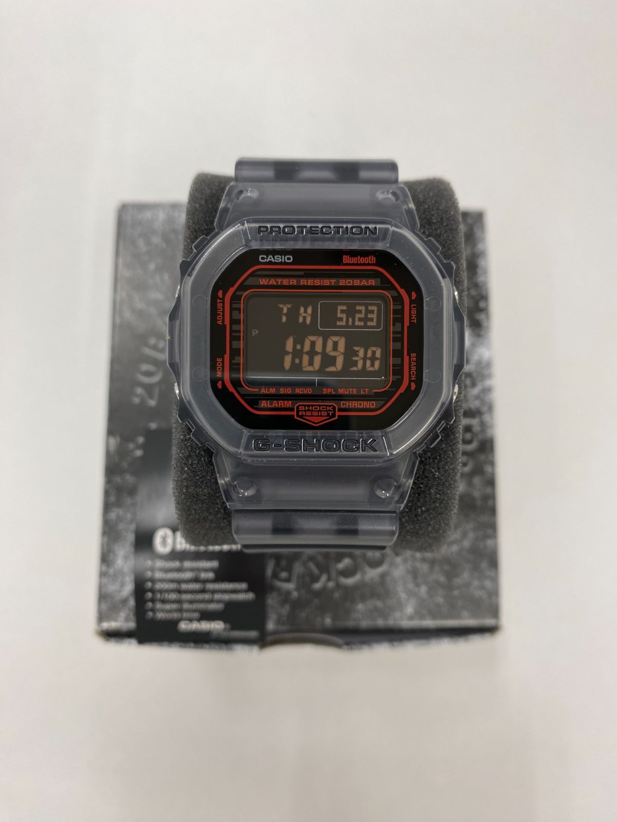 G-SHOCKDW-B5600ブラックスケルトン【中古】【79-20240523-B-065】【併売商品】