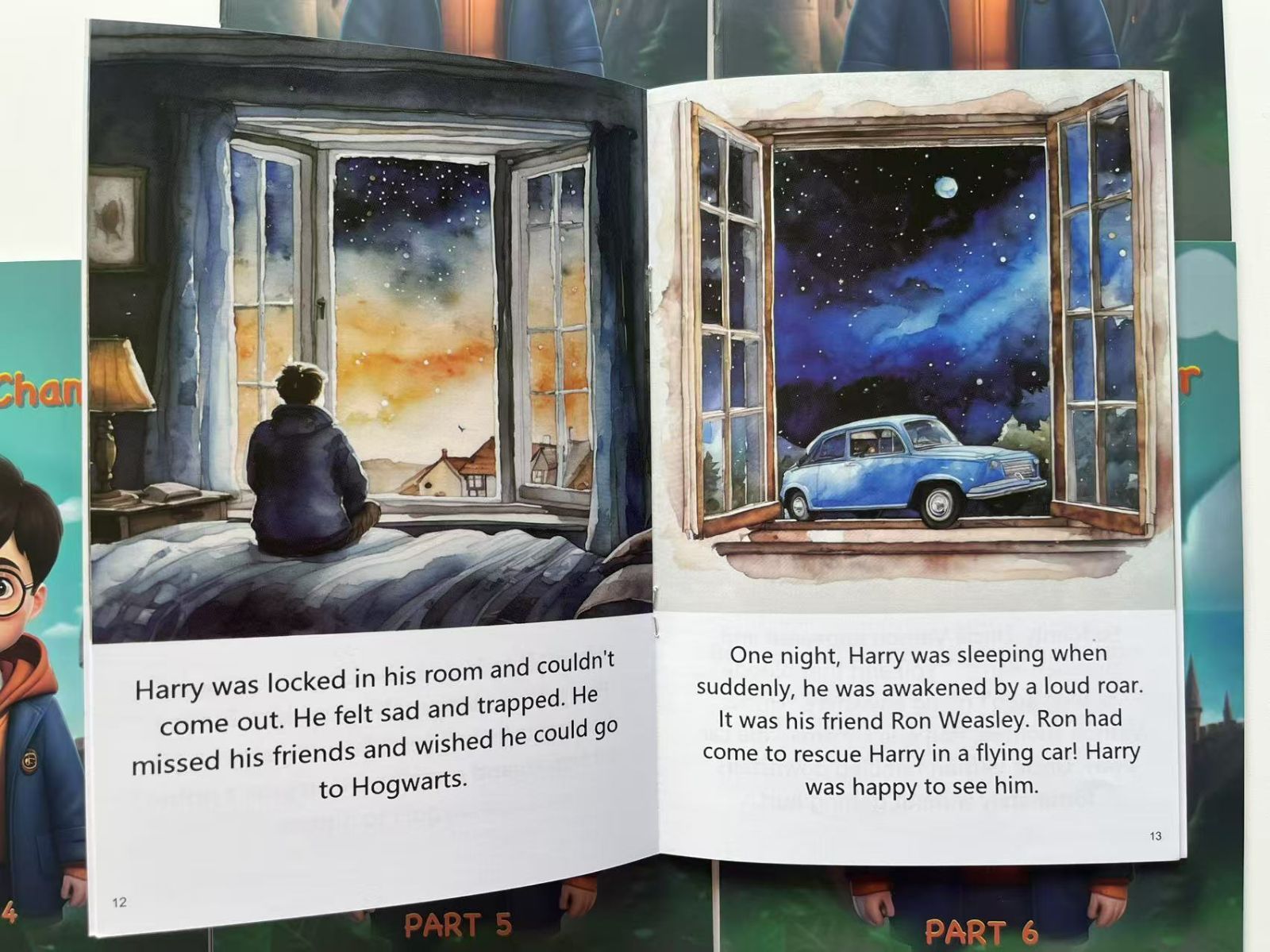 Harry Potter　ハリーポッター絵本7冊　全冊音源動画付　マイヤペン対応 Harry Potter ハリーポッター絵本7冊 全冊音源動画付 マイヤペン