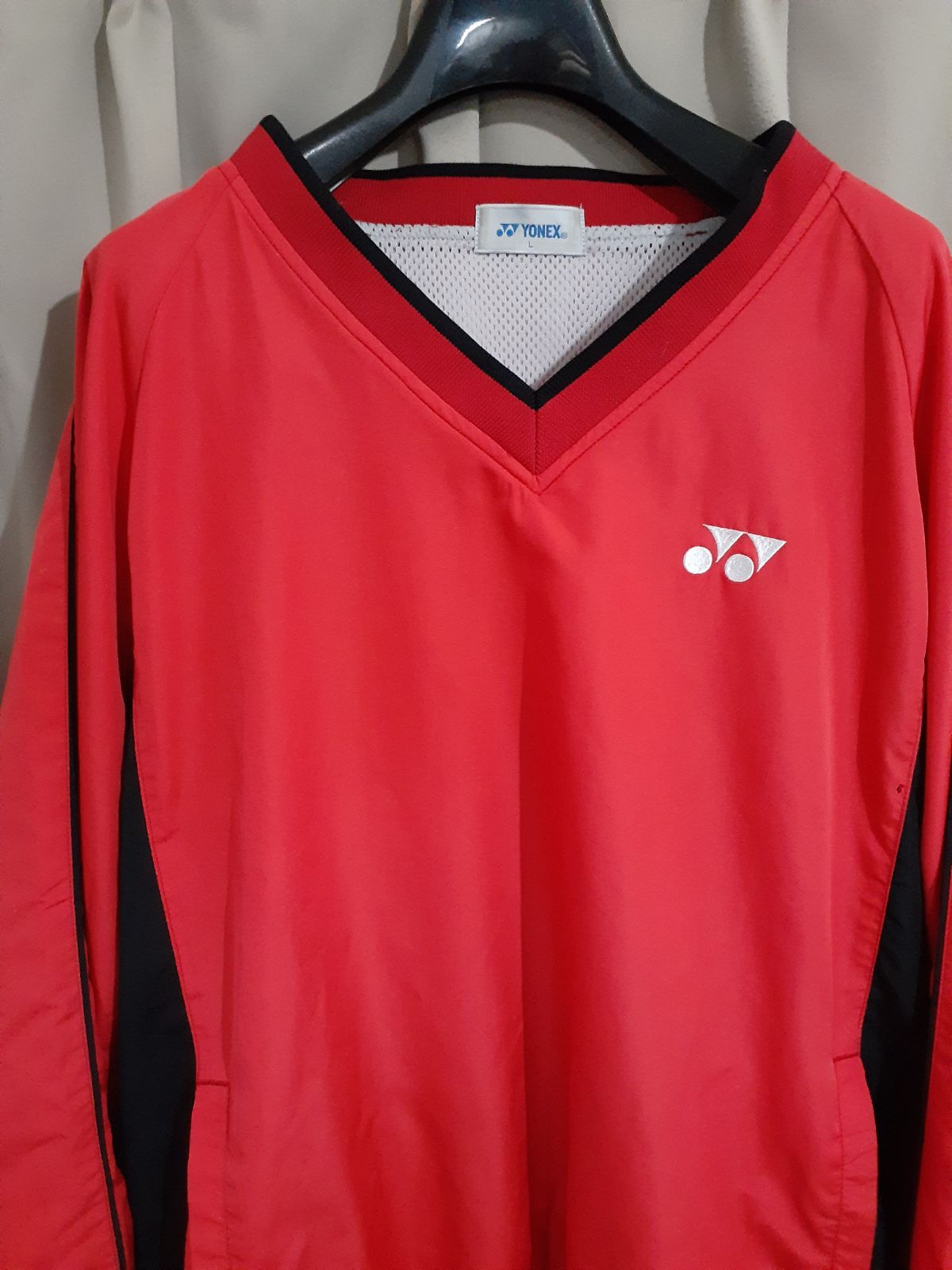 YONEX ヨネックス ユニウィンドブレーカー オレンジ L