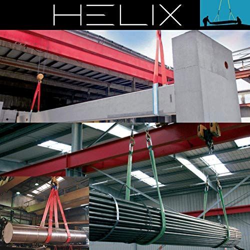 4m HELIX スリングベルト 2本セット 4m 幅75mm 使用荷重3000kg