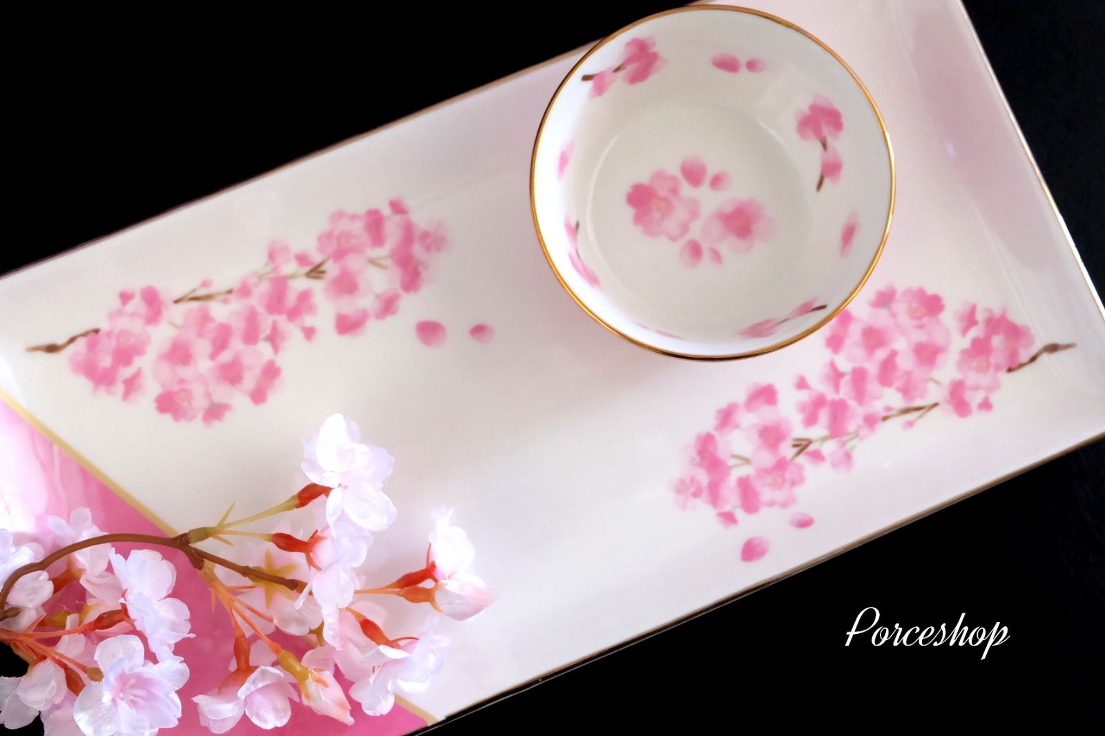 白磁用】桜転写紙 チェリーブロッサム サクラ さくら 和柄