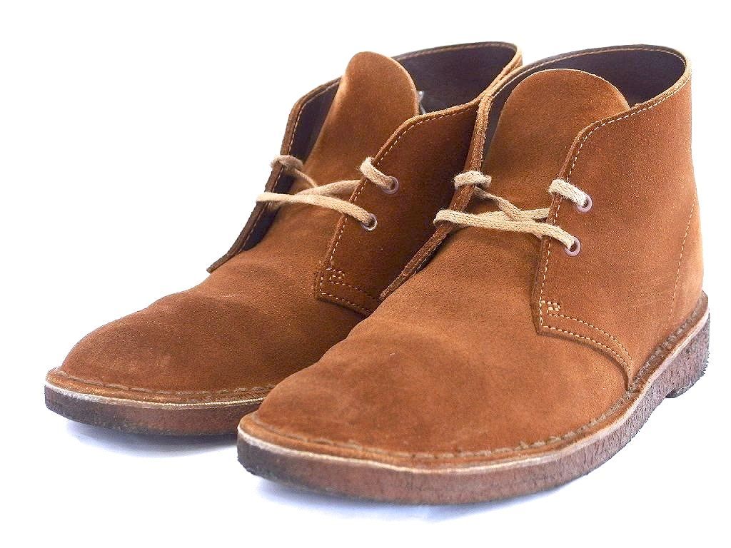 【213652】Clarks クラークス  ORIGINALS　CIAOPANIC TYPY　デザートロック　ワラビー メンズ  ・7 ブラウン