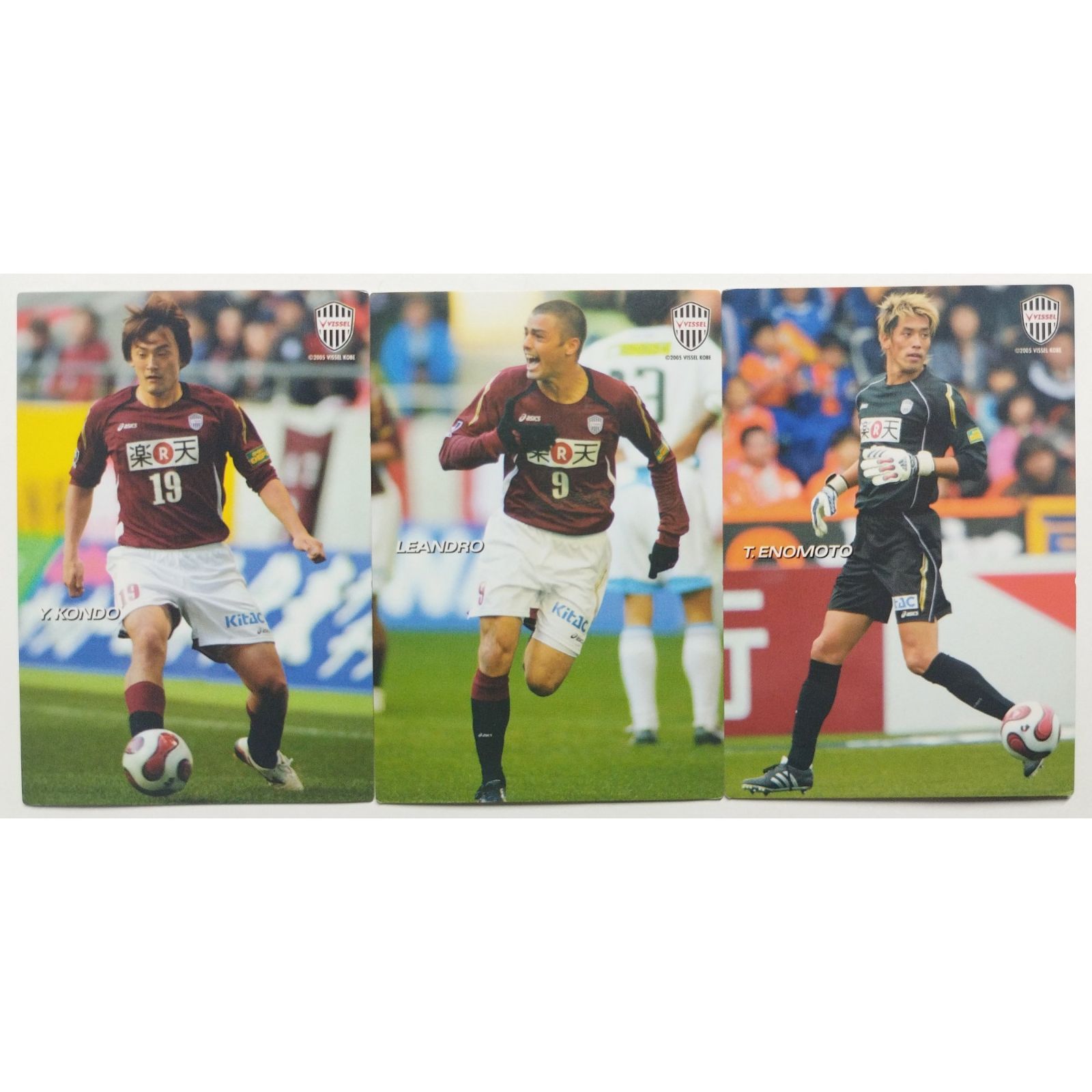 話題の人気 Jリーグ 2007 VISSEL カルビー カードセット 3枚 ( #5185 その他