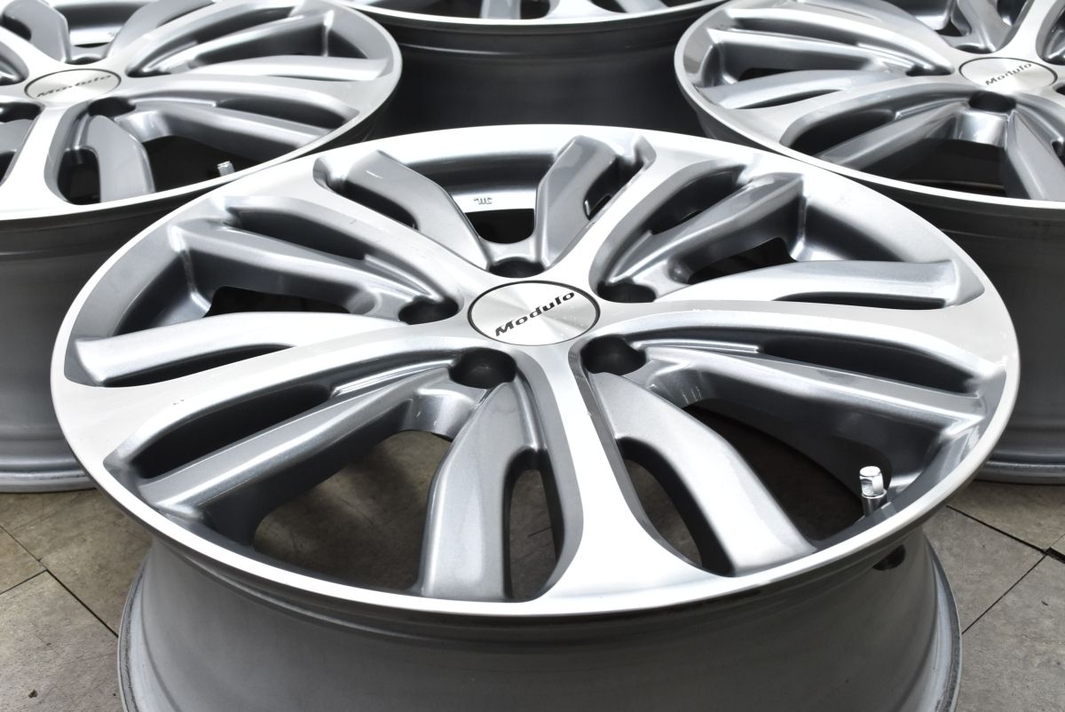 程度良好品 ホンダ 純正OP モデューロ MS-032 18in 7J 55 PCD114.3 オデッセイ ヴェゼル ステップワゴン ZR-V MODULO スタッドレス用