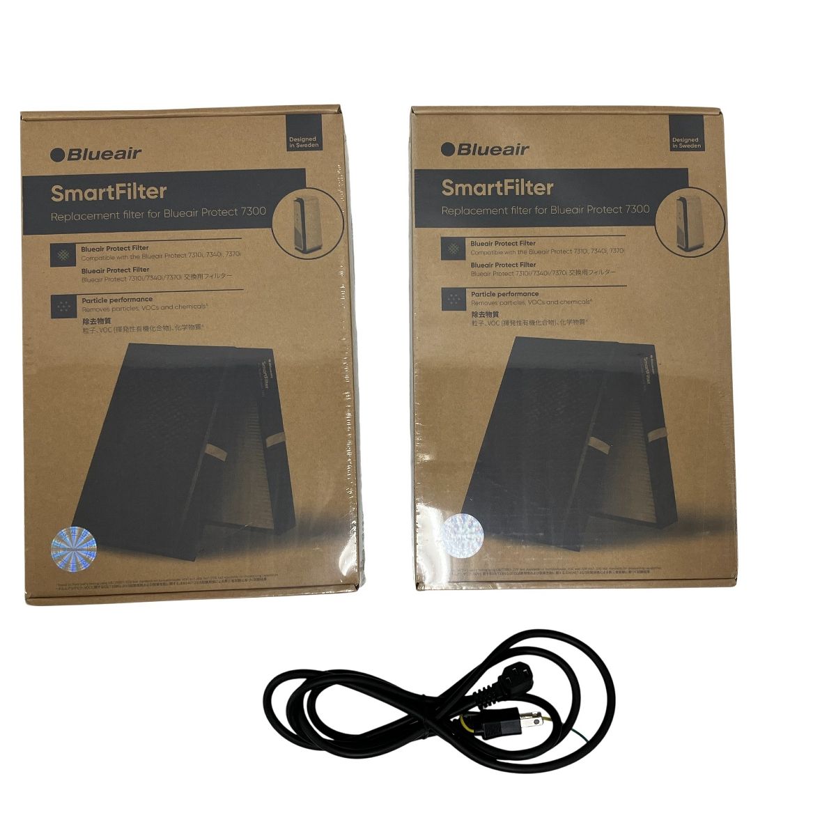 Blueair Protect 7310i 空気清浄機 スマート家電 smartFilter 7300 交換用フィルターセット 良好 T10478027