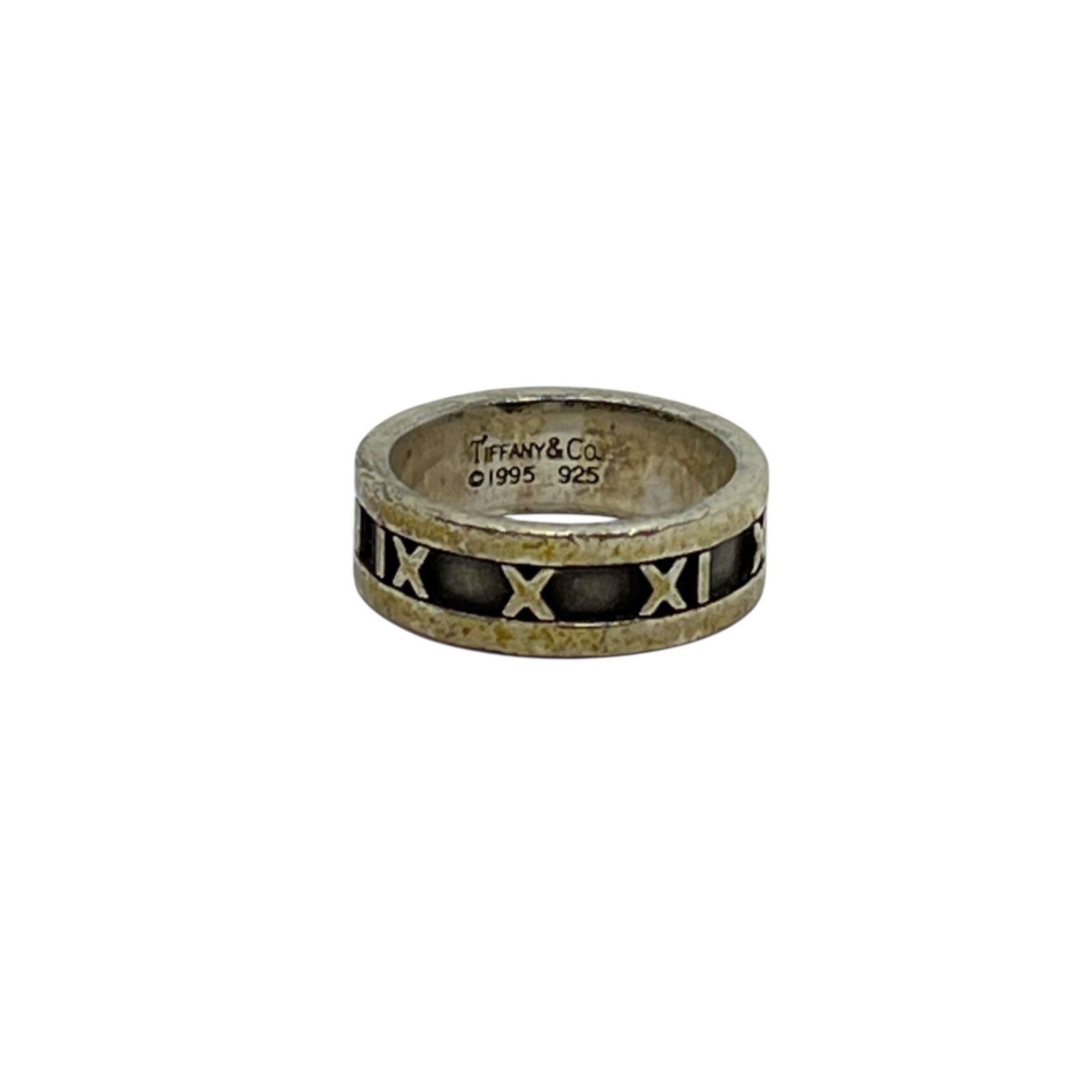 管34314】TIFFANY&Co. ティファニー シルバー 925 アトラス リング 12