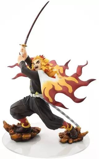 中古】フィギュア 煉獄杏寿郎 「鬼滅の刃」 1/8 PVC製塗装済み完成