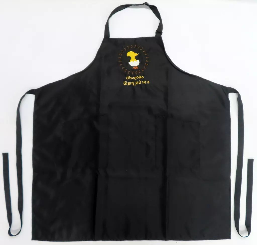 中古】衣料雑貨 チョコボ クラフトマン・エプロン ブラック