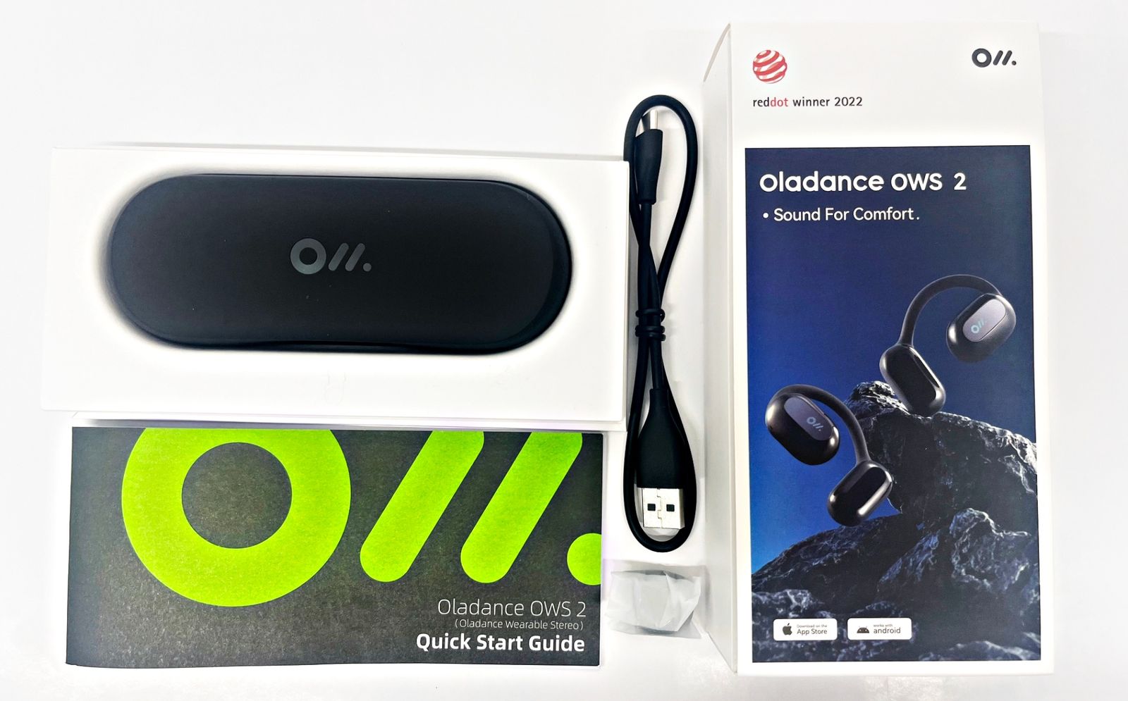 オーラダンス オープンイヤーウェアラブルステレオイヤホンOWS2 OLA06CC オーラダンス オープンイヤー ウェアラブルステレオイヤホン